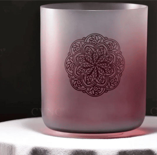 7” Bloomy Red Flower Bowl - Health Inuit