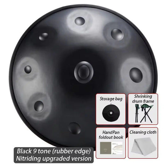 9 - 10 Tone Handmade SacredTone Aegean Healing Handpan - Health Inuit