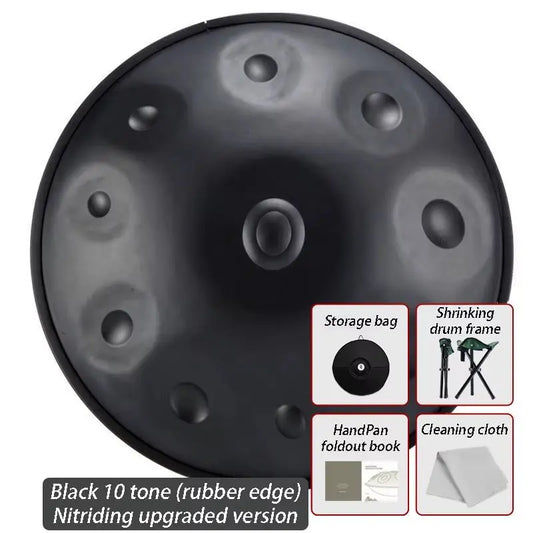 9 - 10 Tone Handmade SacredTone Aegean Healing Handpan - Health Inuit