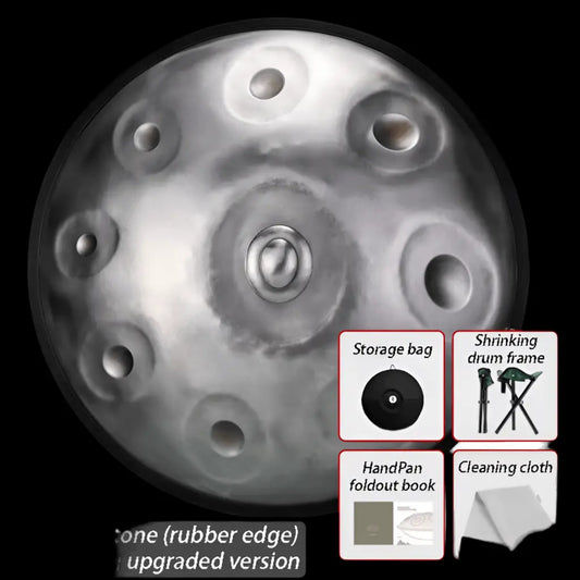 9 - 10 Tone Handmade SacredTone Aegean Healing Handpan - Health Inuit