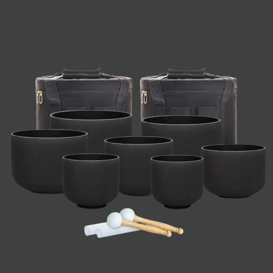 6 - 12” Black sand Bowl Set - Health Inuit