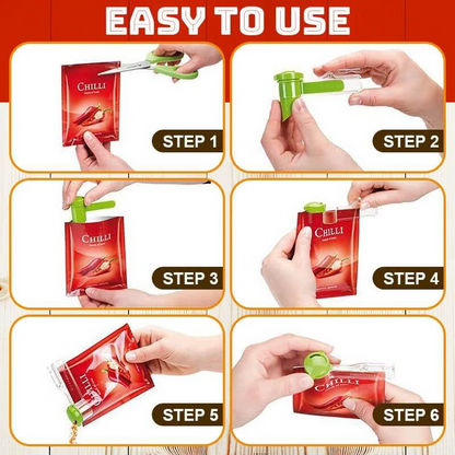 Space-Saving Wall-Mounted Spice Bag Holder - Ideal Organizer for Kitchen