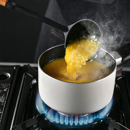 🔥🔥Multi-function Spoon✨ 2-in-1 BPA-Free Kitchen Spoon (Acacia Wood Handle)🌿