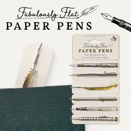 🔥2025 New Fabulously Flat Paper Pens