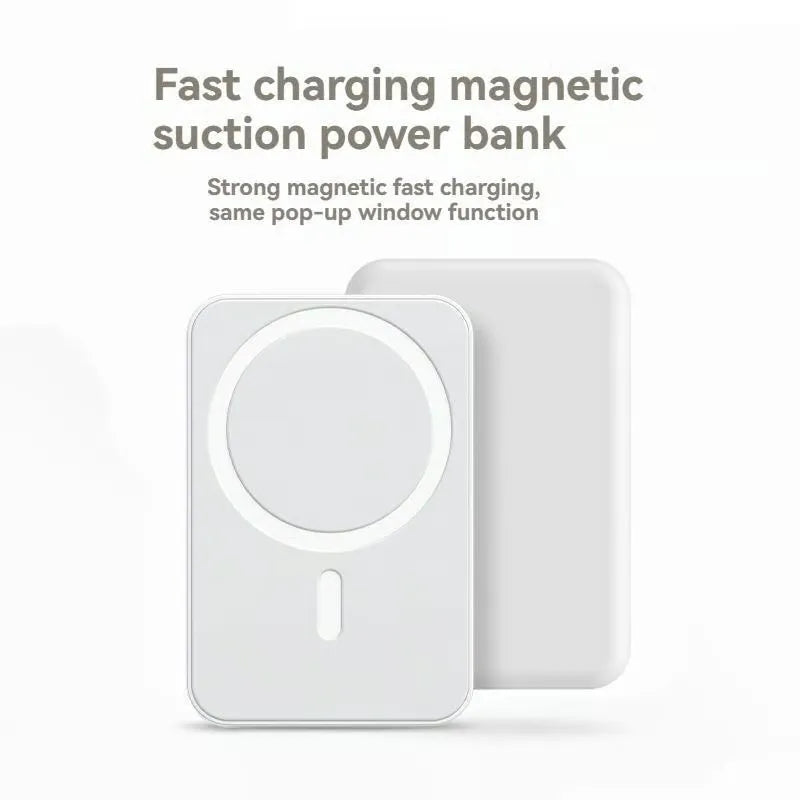 Wireless Portable Charger 5000mAh MagSafe Battery Pack - Quick Charge, Strong Magnetic Adhesion, Slim & Reliable for iPhone