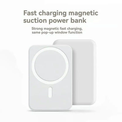 Wireless Portable Charger 5000mAh MagSafe Battery Pack - Quick Charge, Strong Magnetic Adhesion, Slim & Reliable for iPhone