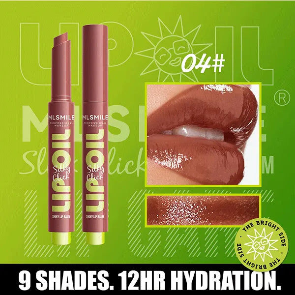 Silky Click Lip Care Hydrating Lip Gloss with Radiant Mirror HIGH-Shine