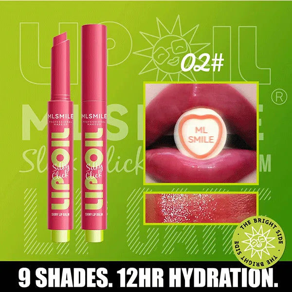 Silky Click Lip Care Hydrating Lip Gloss with Radiant Mirror HIGH-Shine