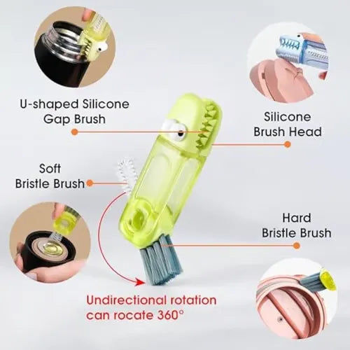 🧼 3-In-1 Multi-Function Portable Cleaning Brush