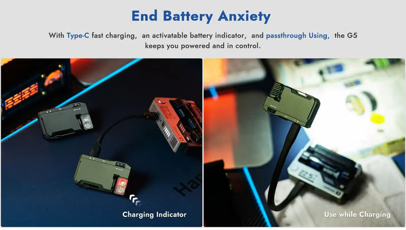 🔥G5 EDC light 400 lumens