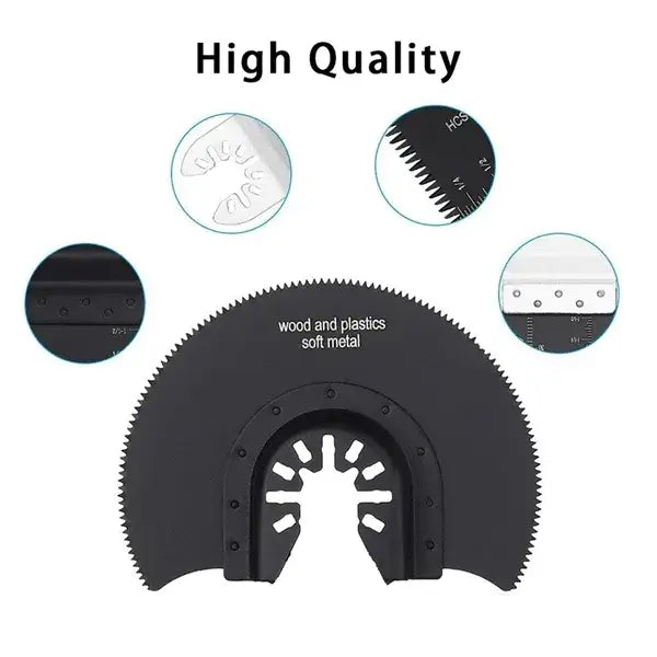 12pcs Multifunctional Saw Blade - Durable Woodworking Oscillating Accessories