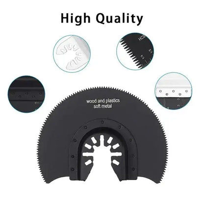 12pcs Multifunctional Saw Blade - Durable Woodworking Oscillating Accessories
