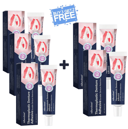 AdhereDent® Thermoplastic Denture Adhesive ⏳ Durable Denture Retention