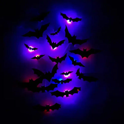 💥💥🦇Halloween 3D Lighted Bats