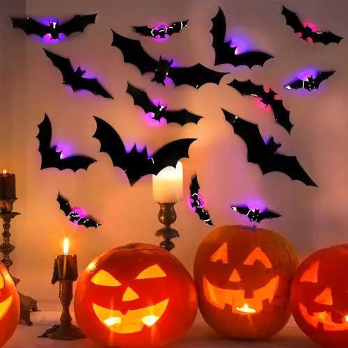 💥💥🦇Halloween 3D Lighted Bats