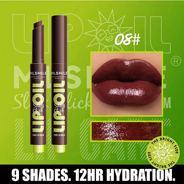 Silky Click Lip Care Hydrating Lip Gloss with Radiant Mirror HIGH-Shine