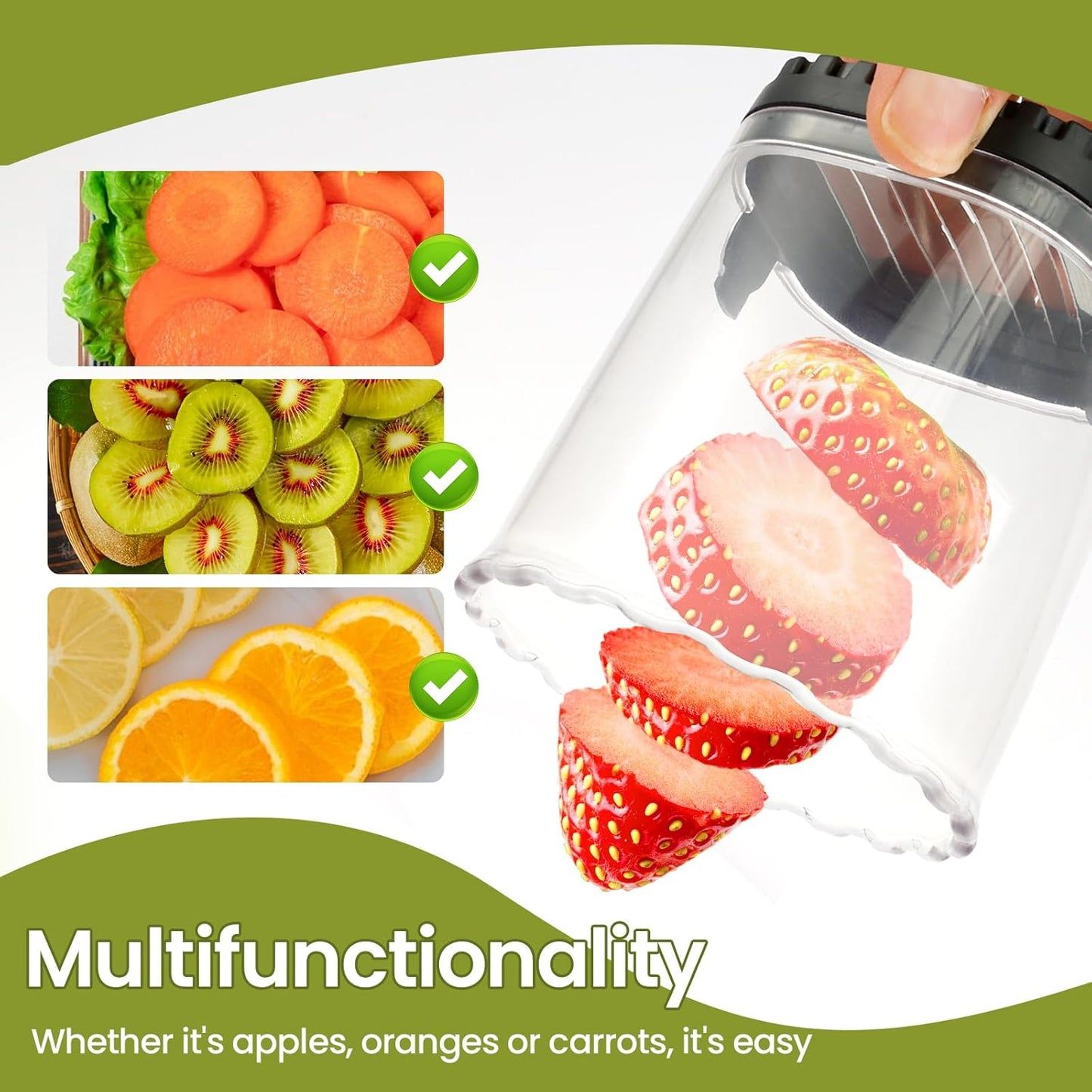 Kitchen Portable Slicing Tool for Salad Making Soft Fruit Cutting