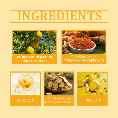 🔥Lemon Turmeric & Kojic Acid Brighetning Soap