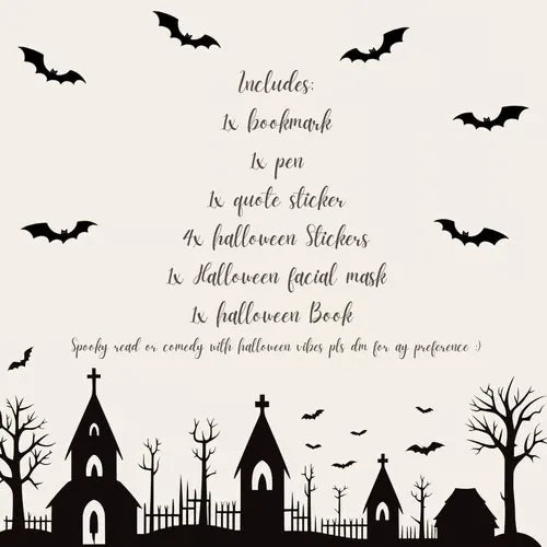 📚🎃Halloween Blind Date with a Book (🎁Bookish Gifts)