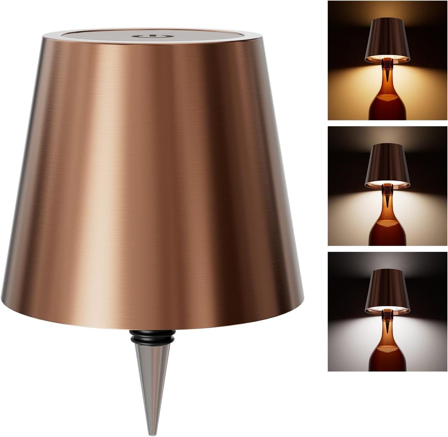 Rechargeable Stepless Dimming LED Wine Wireless  Bottle Lights