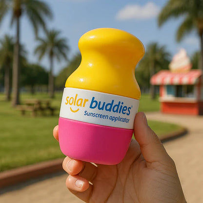 Sunscreen Applicator - Refillable Roll on Sponge Sunscreen & Lotion Applicator