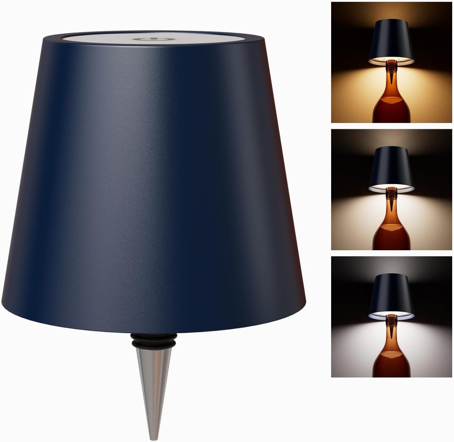 Rechargeable Stepless Dimming LED Wine Wireless  Bottle Lights