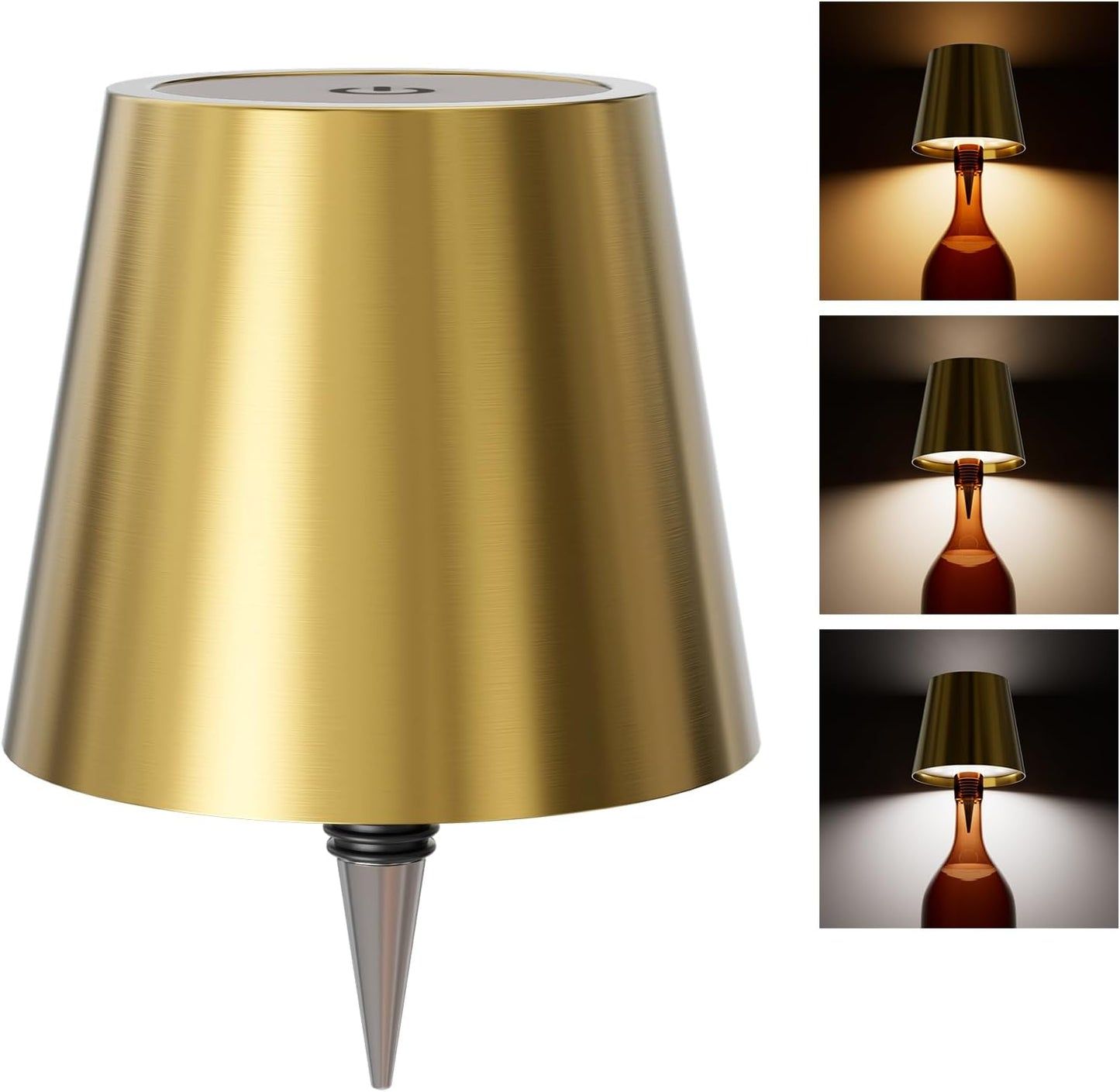Rechargeable Stepless Dimming LED Wine Wireless  Bottle Lights