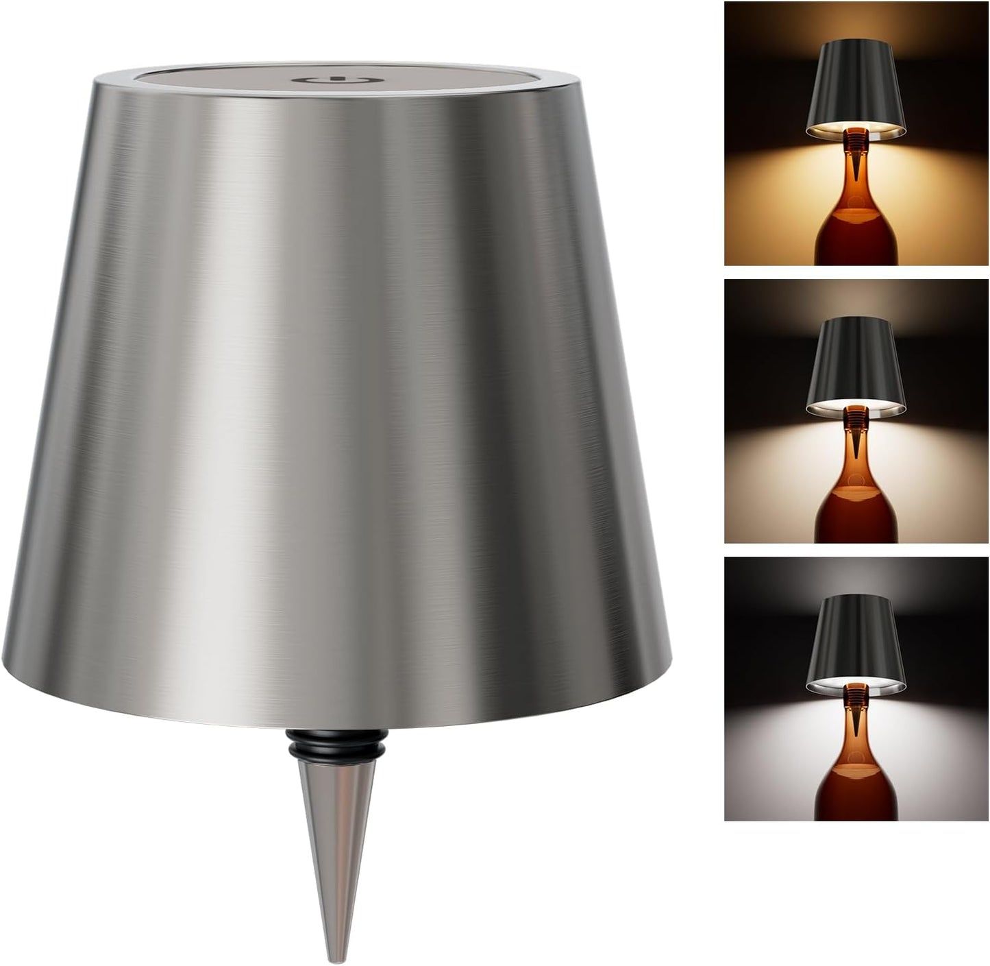 Rechargeable Stepless Dimming LED Wine Wireless  Bottle Lights