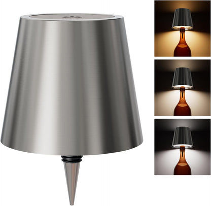 Rechargeable Stepless Dimming LED Wine Wireless  Bottle Lights