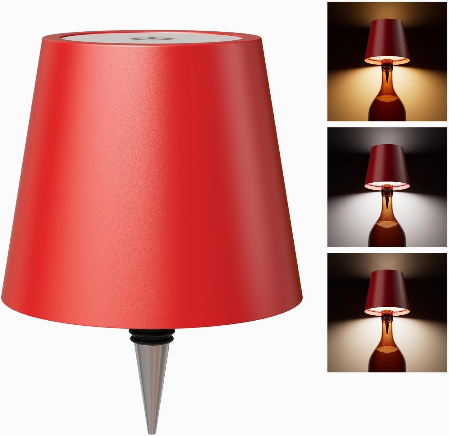 Rechargeable Stepless Dimming LED Wine Wireless  Bottle Lights