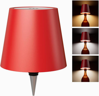 Rechargeable Stepless Dimming LED Wine Wireless  Bottle Lights