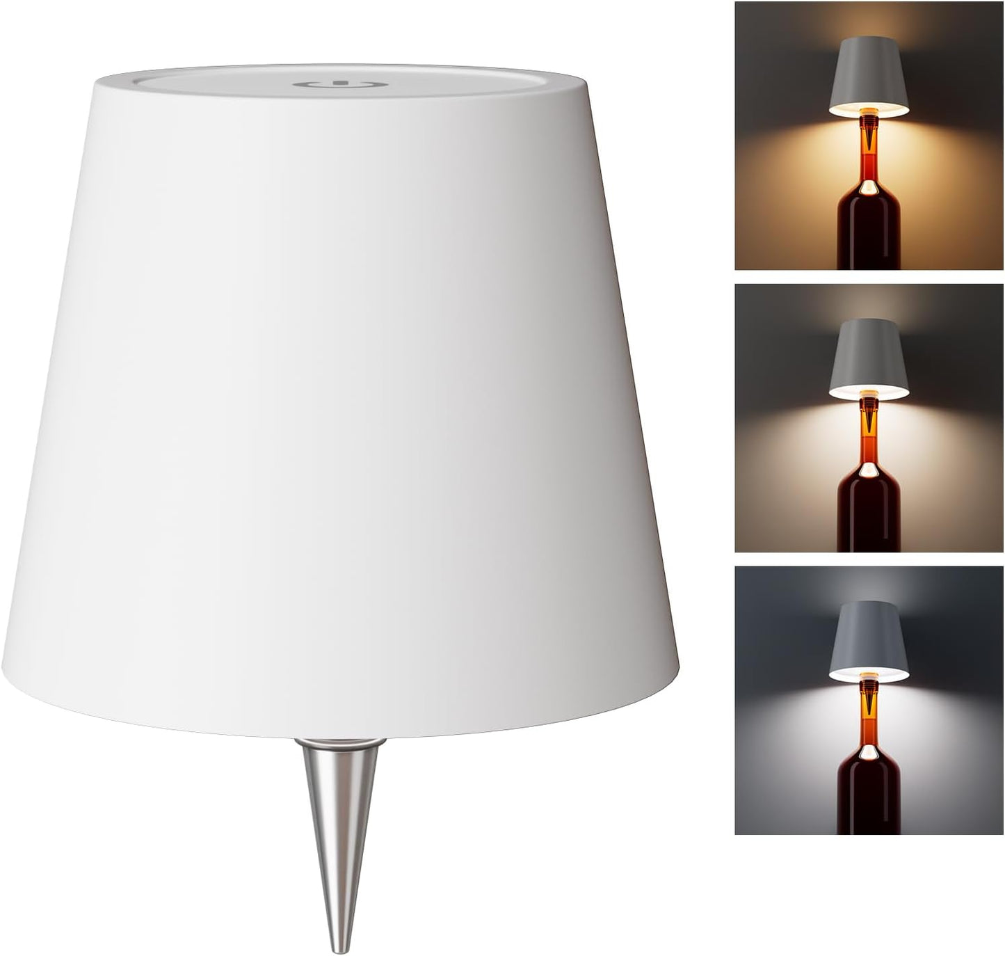 Rechargeable Stepless Dimming LED Wine Wireless  Bottle Lights