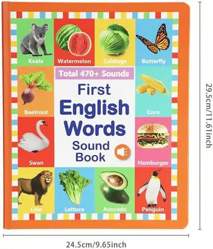 My First English Sound Toy – 470+ Words, 21 Themes, Speak and Spell, Fun Word Game