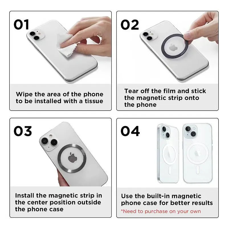 Wireless Portable Charger 5000mAh MagSafe Battery Pack - Quick Charge, Strong Magnetic Adhesion, Slim & Reliable for iPhone