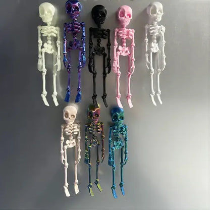 3D Printed Vintage Skeleton Magnetic Figurine 🎃