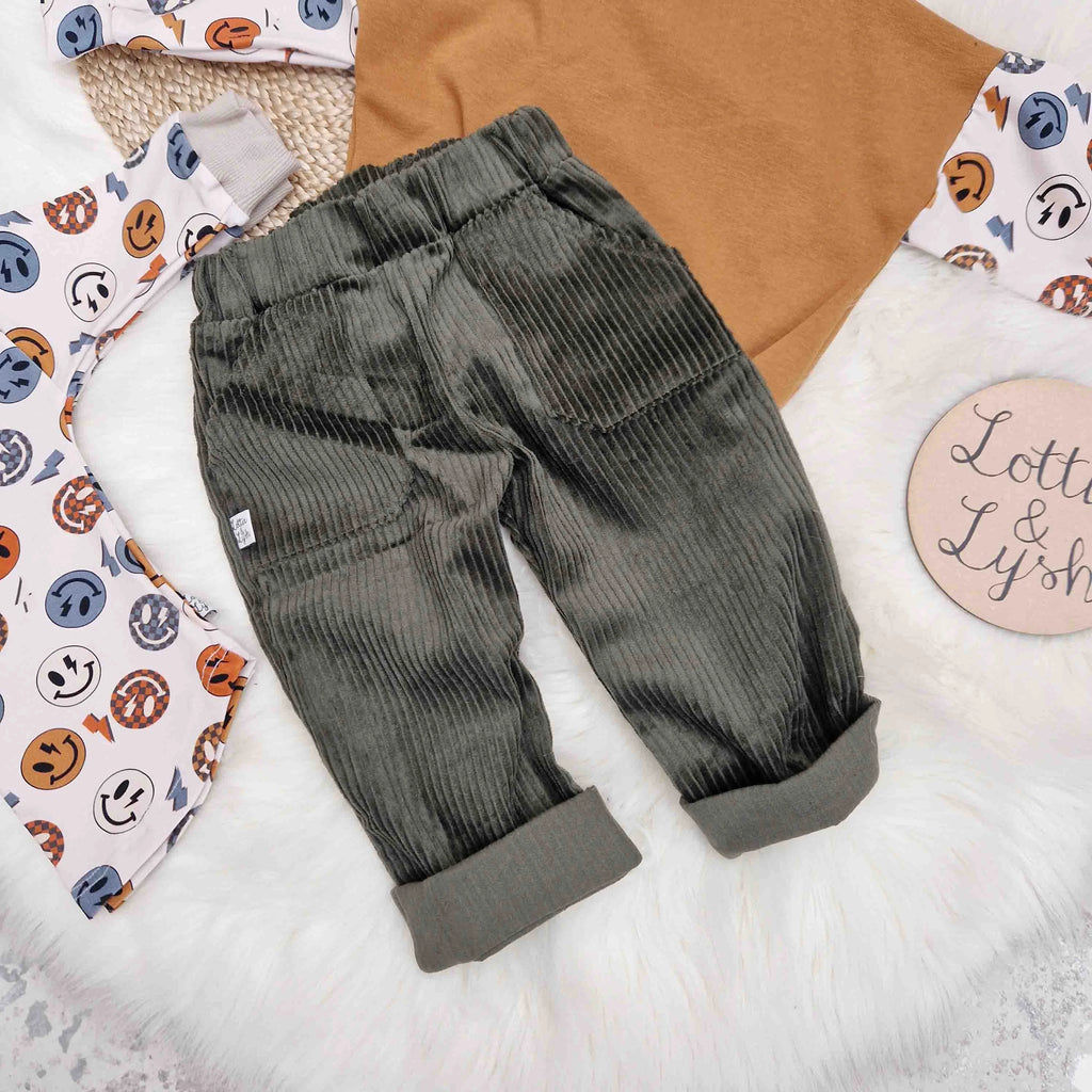 Cord Baby Trousers by Lottie & Lysh