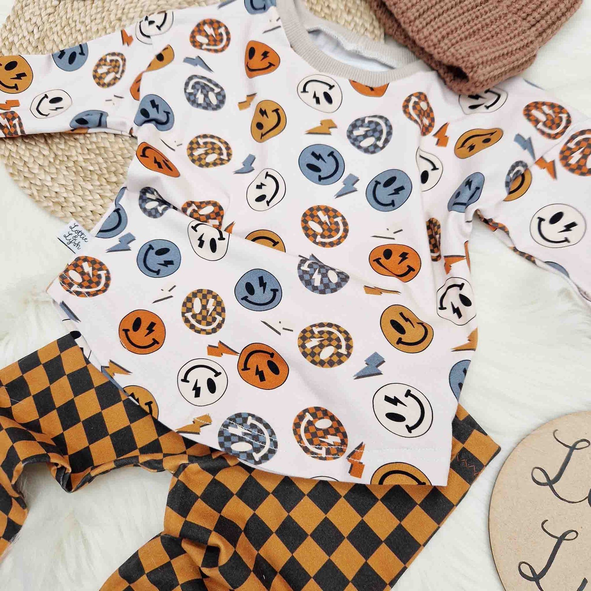 smile face kids t-shirt