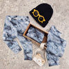 alternative baby clothing - quartz print baby leggings