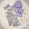 toddle flares - retro floral flared trousers by Lottie & Lysh