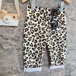 leopard print baby trousers