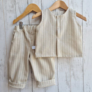 toddler cotton coordinates top and bottoms set by Lottie & Lysh
