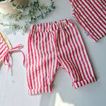 Striped Seersucker Cotton Co-ordinates