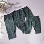 green and black leopard print kids trousers by Lottie & Lysh
