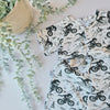 Dragons riding bikes printed kids summer shortie romper