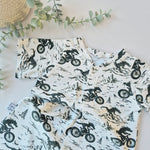 Kids summer shortie romper by Lottie & Lysh featuring an exclusive dragon print