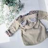 flat lay image of the Lottie & Lysh bear jacket - back view