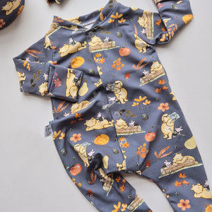 Winnie the Pooh Babygrow | Autumnal Winnie