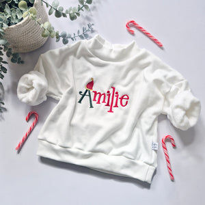 Personalised christmas sweatshirt
