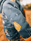 Pigeon print rain jacket for children by Lottie & Lysh