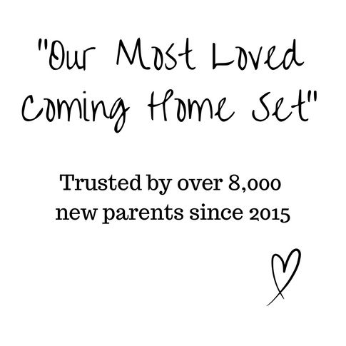 Our most loved coming home set | Trusted by over 8000 news parents since 2015